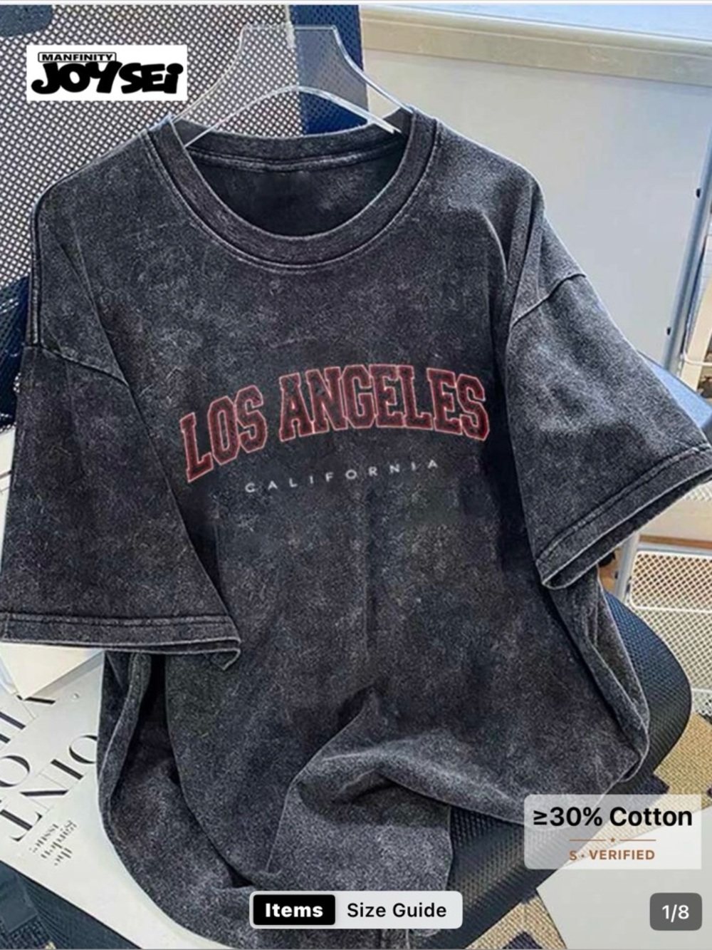 NFINITY Los Angeles California Graphic Tee Size Medium - Picture 2 of 9